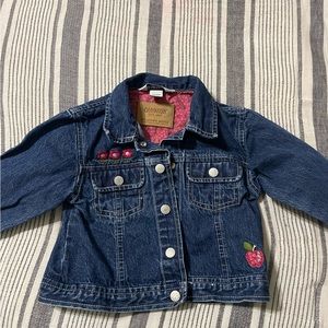 Girls oshkosh jean jacket
